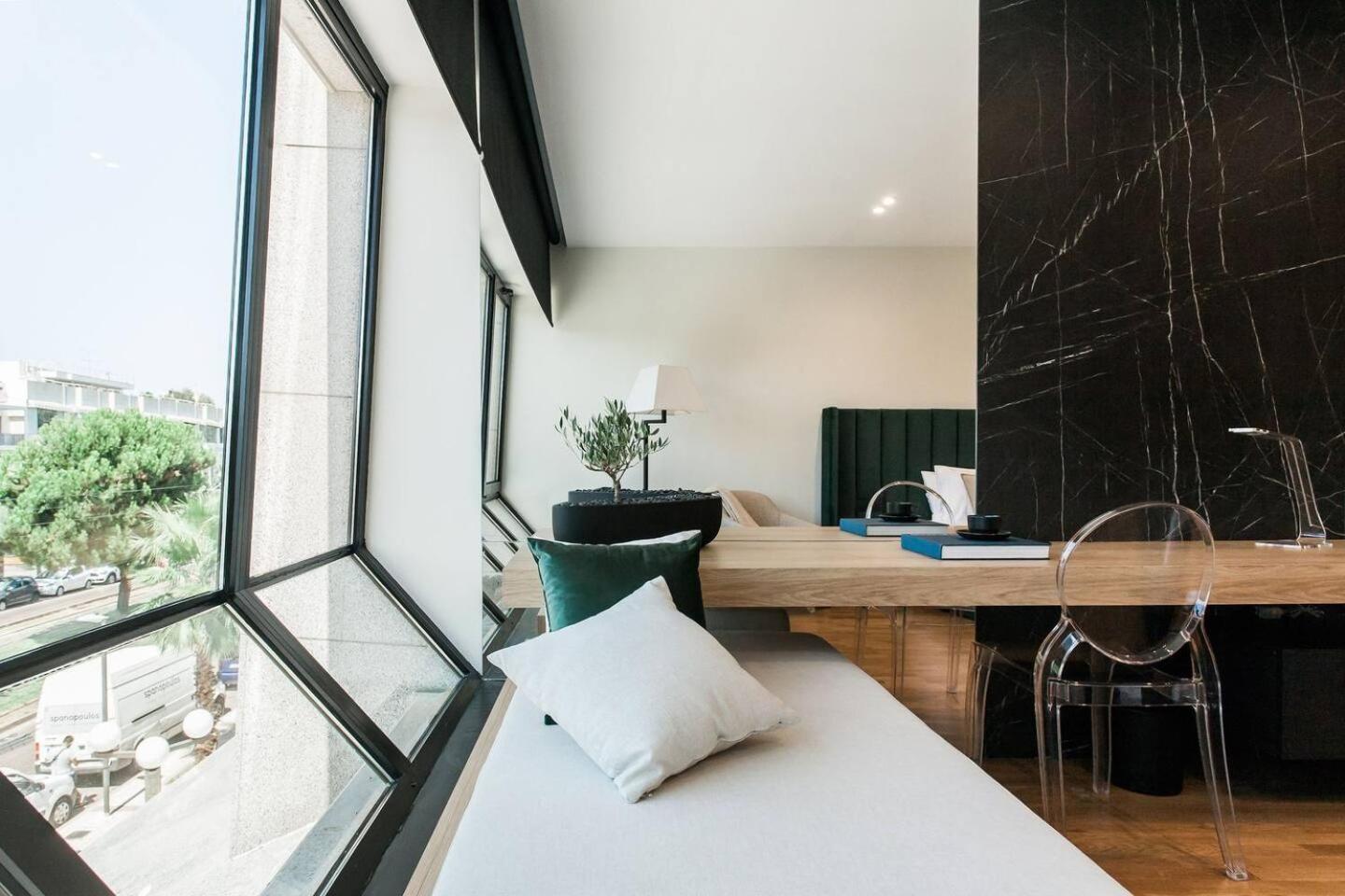2 Sidebyside Suites In Athens Riviera By The Olon エクステリア 写真
